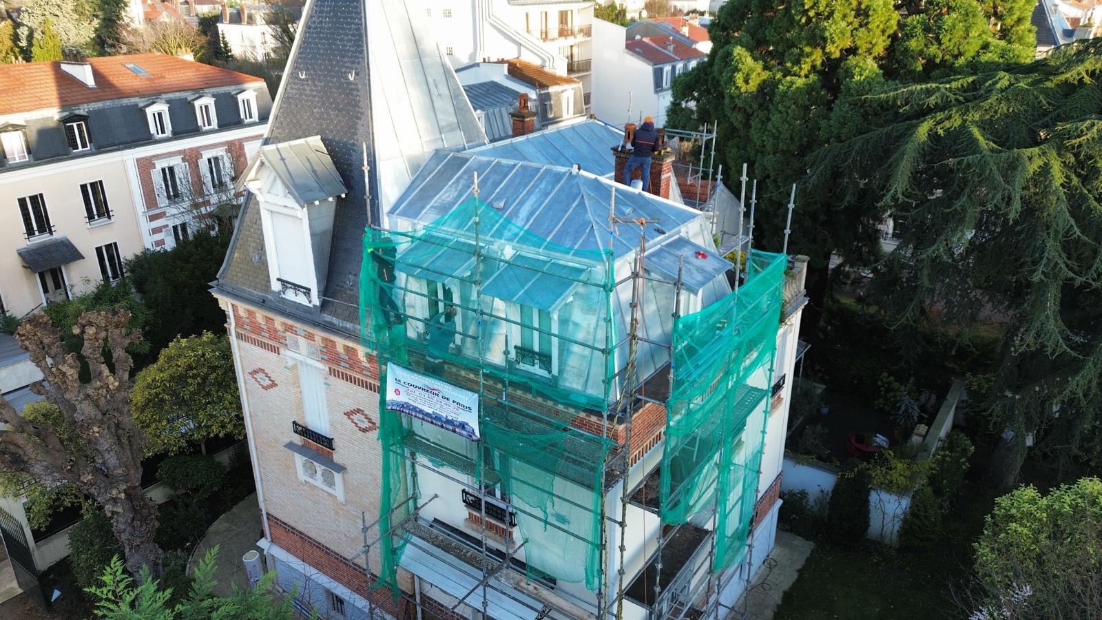 Rénovation toiture 94